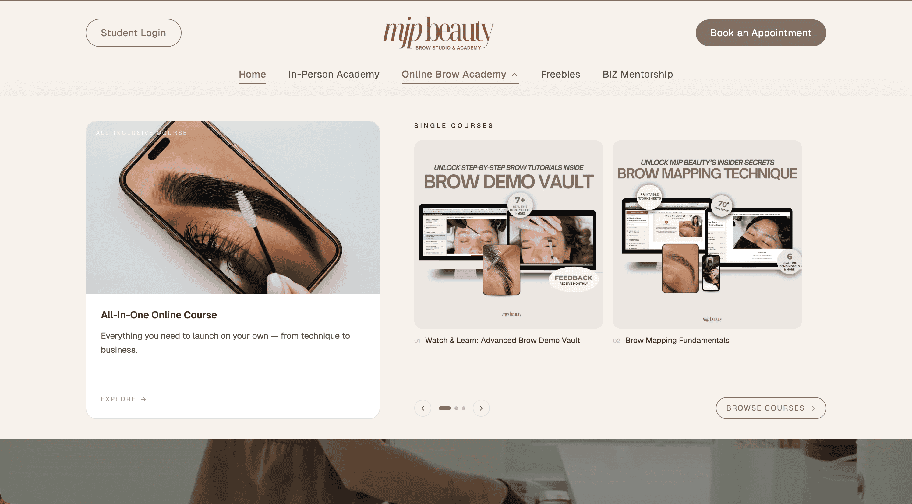 MJP Beauty – slide 2
