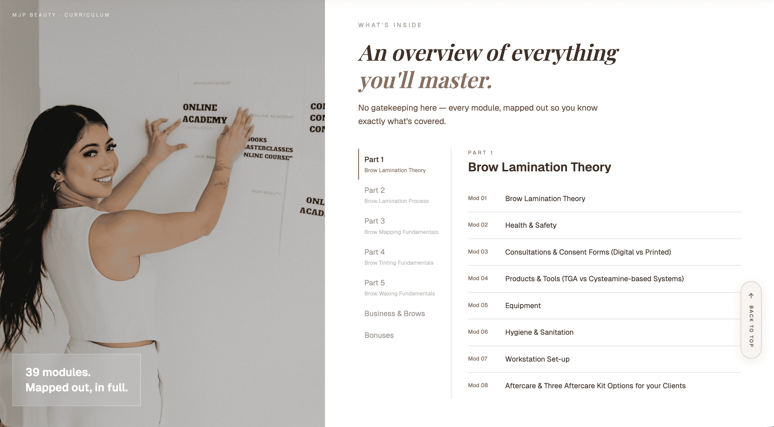 MJP Beauty – slide 4